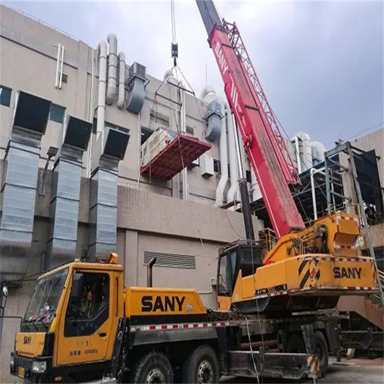 新余渝水租赁大型汽车吊，助力工程项目高效进行