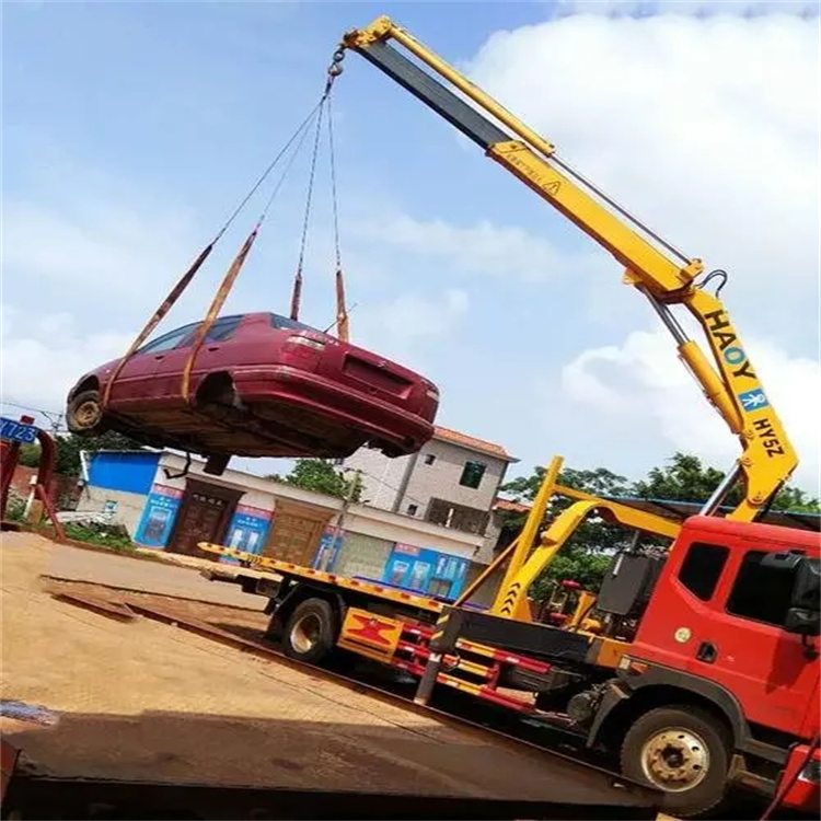 新余渝水吊车救援小汽车怎么吊