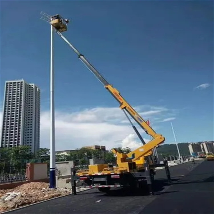 新余渝水维修路灯的曲臂升降车出租