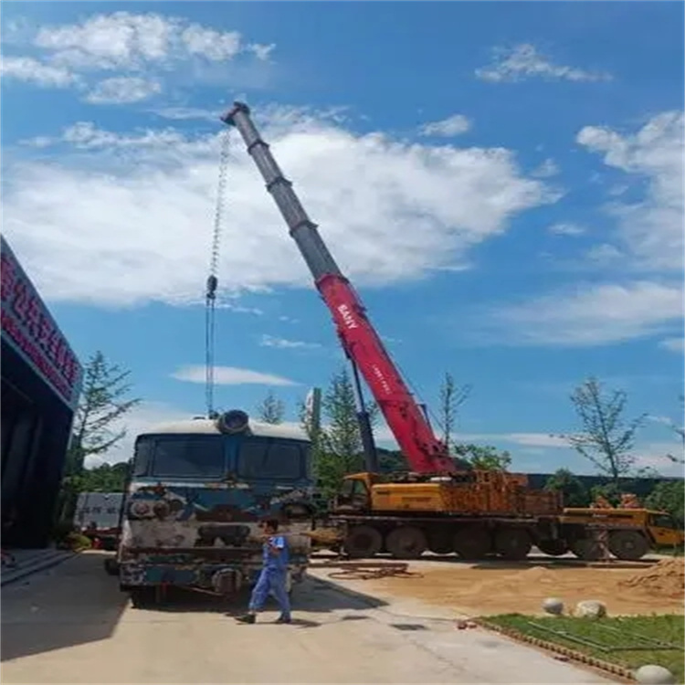 新余渝水50吨吊车租赁电话一键获取！满足工厂搬迁、设备吊装等多种场景需求